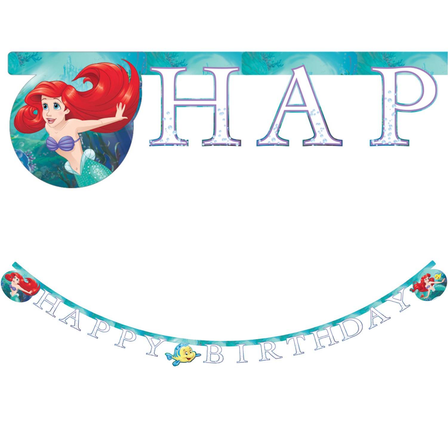 Ариел - банер Happy Birthday - 2м